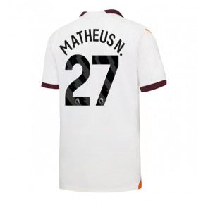 Manchester City Matheus Nunes #27 Udebanetrøje 2023-24 Kort ærmer